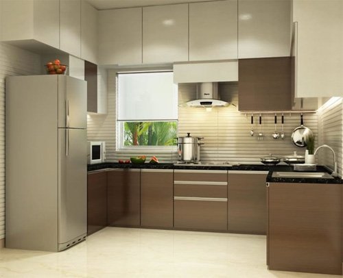 Aarna modular kitchen — live site photograph